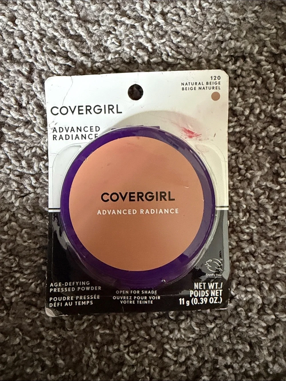 CoverGirl Advanced Radiance Age-Defying Pressed Powder 120 Natural Beige